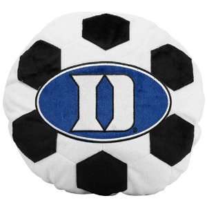  Duke Blue Devils 16 White Team Logo Soccer Pillow 