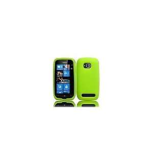 Nokia Lumia 710 Sabre Neon Green Cell Phone Silicone Case / Executive 