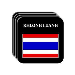 Thailand   KHLONG LUANG Set of 4 Mini Mousepad Coasters 