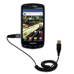  Coiled USB Cable for the Samsung 4G LTE with Power Hot 