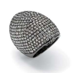  Lux Black Pave Dome Ring Size 10 Lux Jewelers Jewelry