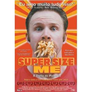  Super Size Me Poster Movie Brazilian 27x40