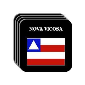  Bahia   NOVA VICOSA Set of 4 Mini Mousepad Coasters 