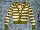 WOW★ NWOT Hollister by ABERCROMBIE Womens STRIPED Cardigan 