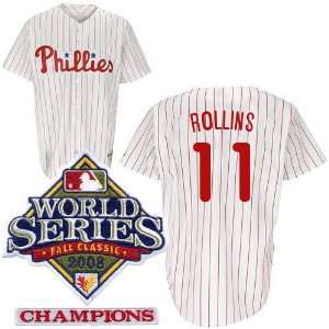 Jimmy Rollins Autographed Jersey