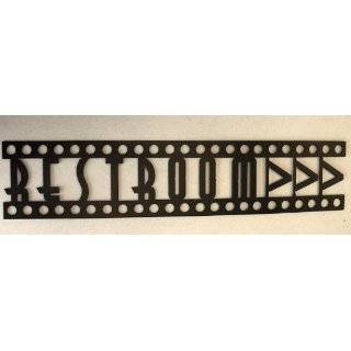  Exit Sign Home Theater Decor Metal Wall Art