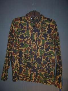   70sCamo/Camouflage 2 PC Duck Hunting Suit Jacket/Pants Kmart XL NEW