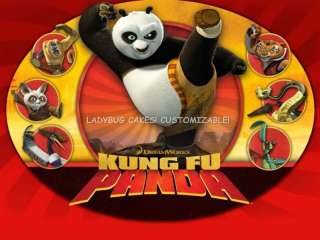 Kung Fu Panda Edible Cake Topper Image Poe  