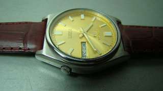 SUPERB VINTAGE SEIKO AUTOMATIC DAY DATE MENS WRIST WATCH OLD USED 