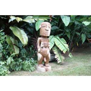  Lono Fertility Tiki 40   Hawaii Museum Replica   Made In 