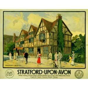 LMS Scotland Midland London Stratford Upon Avon Shakespeare Birthplace 