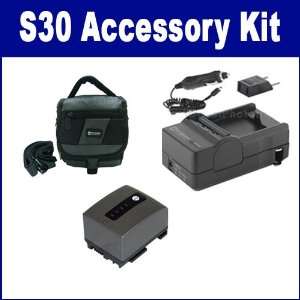  Canon VIXIA HF S30 Camcorder Accessory Kit includes SDM 