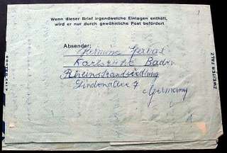 GERMANY ~TAXE PERCUE* 60 PF DEUTSCHE BUNDESPOST 1953  