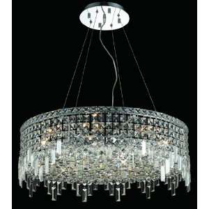  Elegant Lighting 2031D28C/SS chandelier