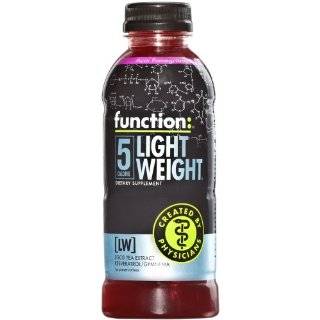 Function Light Weight Acai Pomegranate Drink, 16.9 Ounce Bottle (Pack 