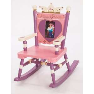  Princess Mini Wooden Rocking Chair