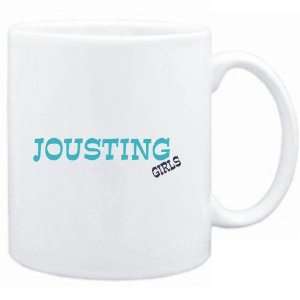  Mug White  Jousting GIRLS  Sports