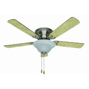 Litex AC52BNK5C1 Ascot Collection   52 Ceiling Fan, Brushed Nickel 