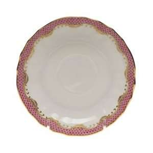  Herend Fish Scale Raspberry Canton Saucer Kitchen 