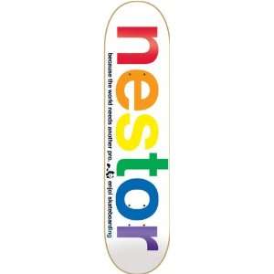  Enjoi Judkins Spectrum Deck 7.9 White Resin 7 Skateboard 