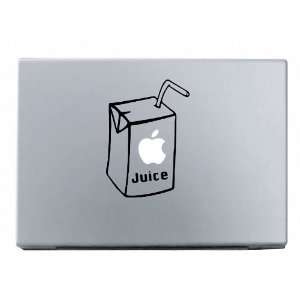 Juice Box MacBook Decal Mac Apple skin sticker