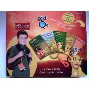  Disney the Lion King Kid Qs  Travel Games & Activities 