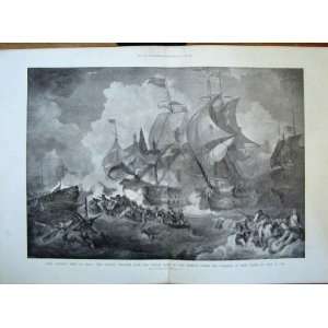  Glorious June 1St Lord Howe Victory Over French Fleet 
