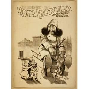 Poster Royal Lilliputians the only novelty in sight  a comedy on new 