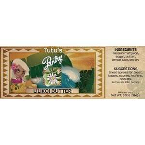 Hawaii Maui Tutus Pantry Lilikoi Butter 3 Jars  Grocery 