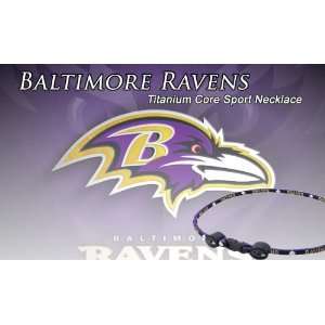  Baltimore Ravens Titanium Core Sport Necklace NFL 