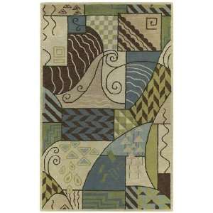  Kaleen Kanha Malawi 6601 Glacier 34 3 X 5 Area Rug