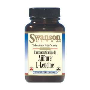  AjiPure L Leucine, Pharmaceutical Grade 500 mg 60 Veg Caps 