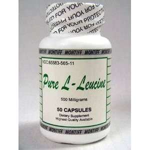  Montiff Pure L Leucine 500 mg 50 caps Health & Personal 