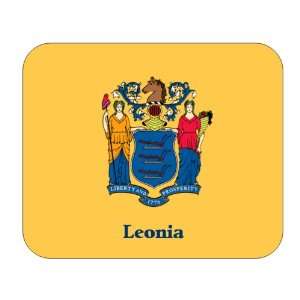  US State Flag   Leonia, New Jersey (NJ) Mouse Pad 