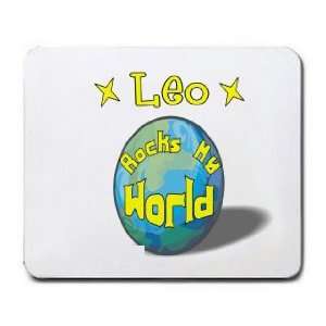  Leo Rocks My World Mousepad