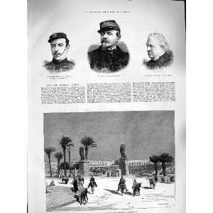   1883 CHANZY CLOSE MNEILL CAIRO BRIDGE KASR EN NIL WAR