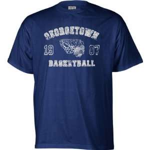  Georgetown Hoyas Legacy Basketball T Shirt Sports 