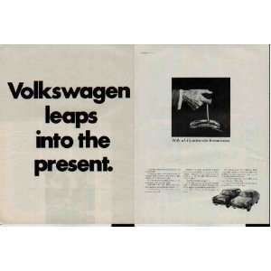 VOLKSWAGEN leaps into the present. With a fully automatic transmission 