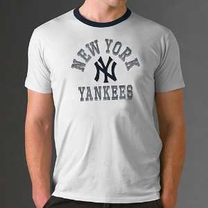  New York Yankees Leadoff Ringer T Shirt by 47 Brand 