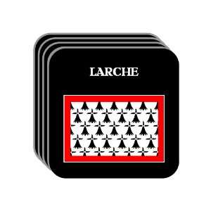  Limousin   LARCHE Set of 4 Mini Mousepad Coasters 