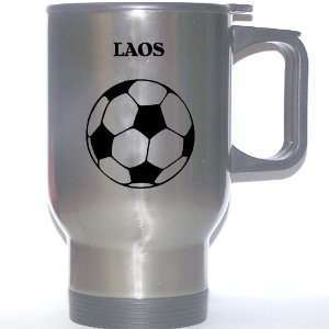 Laotian Soccer Stainless Steel Mug   Laos 
