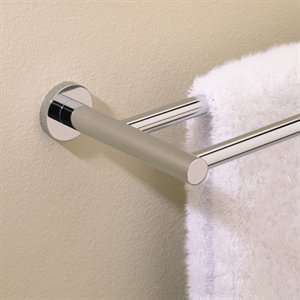  Valsan 67575CR 19.7in. Double Rail Towel Bar