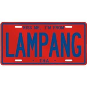  NEW  KISS ME , I AM FROM LAMPANG  THAILAND LICENSE PLATE 