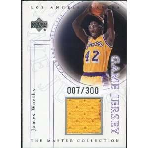  2000 Upper Deck Lakers Master Collection Game Jerseys #WOJ 