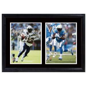  LaDanian Tomlinson Two 8 x 10 Photographs in a 12 x 18 