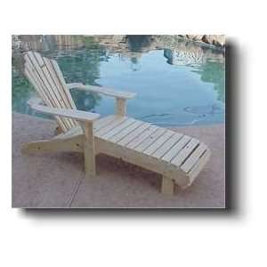    Adirondack Lounge Chair Woodworking Plans