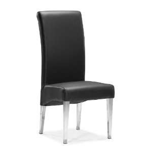  Zuo Pencil Dining Chair Black (set of 2)