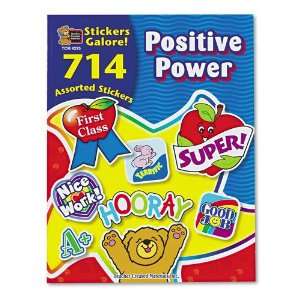 Teacher Created Resources  Sticker Book, Positive Power 