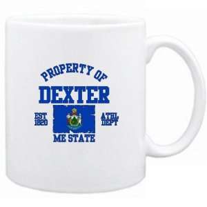   Property Of Dexter / Athl Dept  Maine Mug Usa City