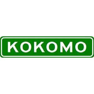  KOKOMO City Limit Sign   High Quality Aluminum Sports 